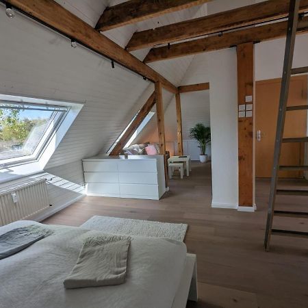 Helles Dachgeschoss-Appartement 克雷费尔德 外观 照片